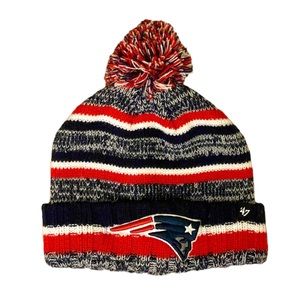 NFL Patriots kids knit hat